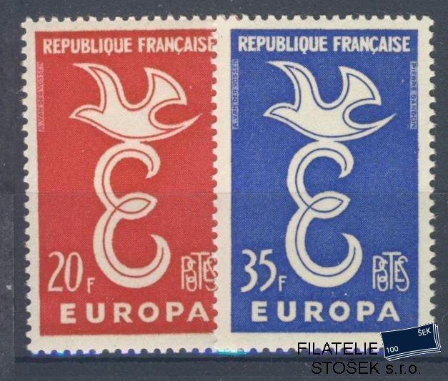 Francie známky Mi 1210-11