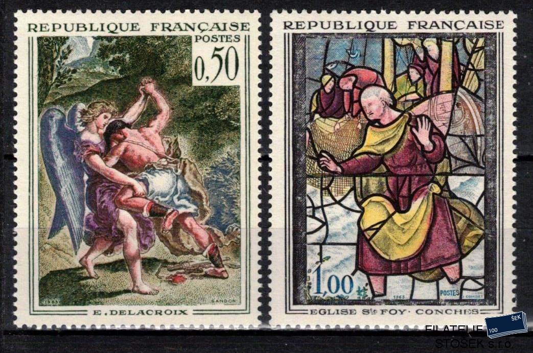 Francie známky Mi 1426-7