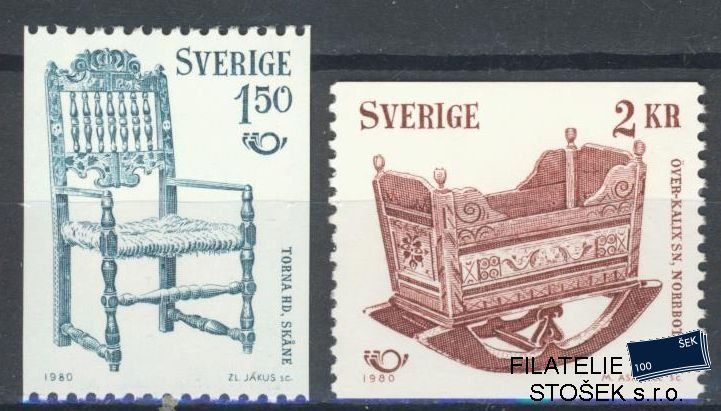 Švédsko známky Mi 1115-16