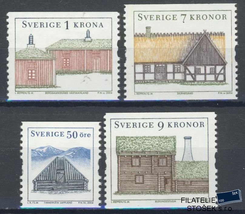 Švédsko známky Mi 2443-46