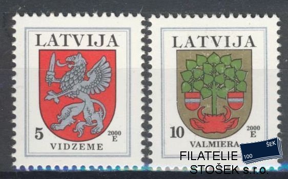 Lotyšsko známky Mi 485-86