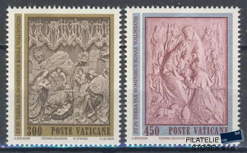 Vatikán známky Mi 814-15