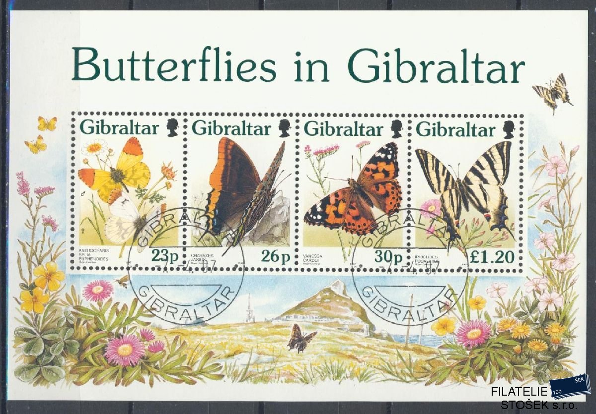 Gibraltar známky Mi Blok 28