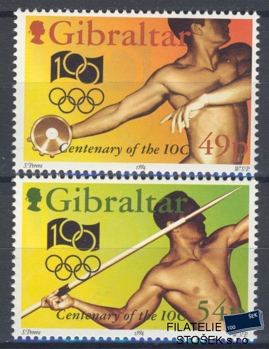 Gibraltar známky Mi 700-1