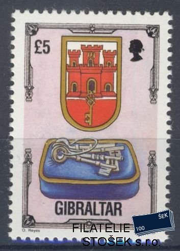 Gibraltar známky Mi 694