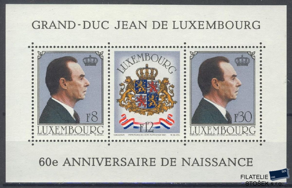 Lucembursko známky Mi Blok 13
