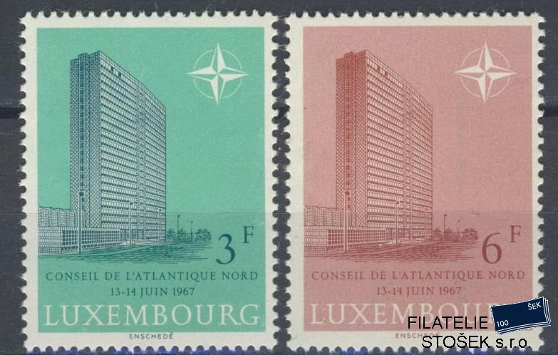 Lucembursko známky Mi 751-52