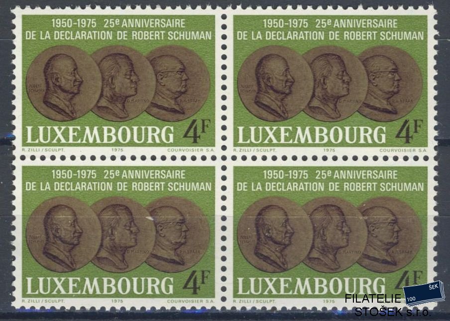 Lucembursko známky Mi 909 4 Blok