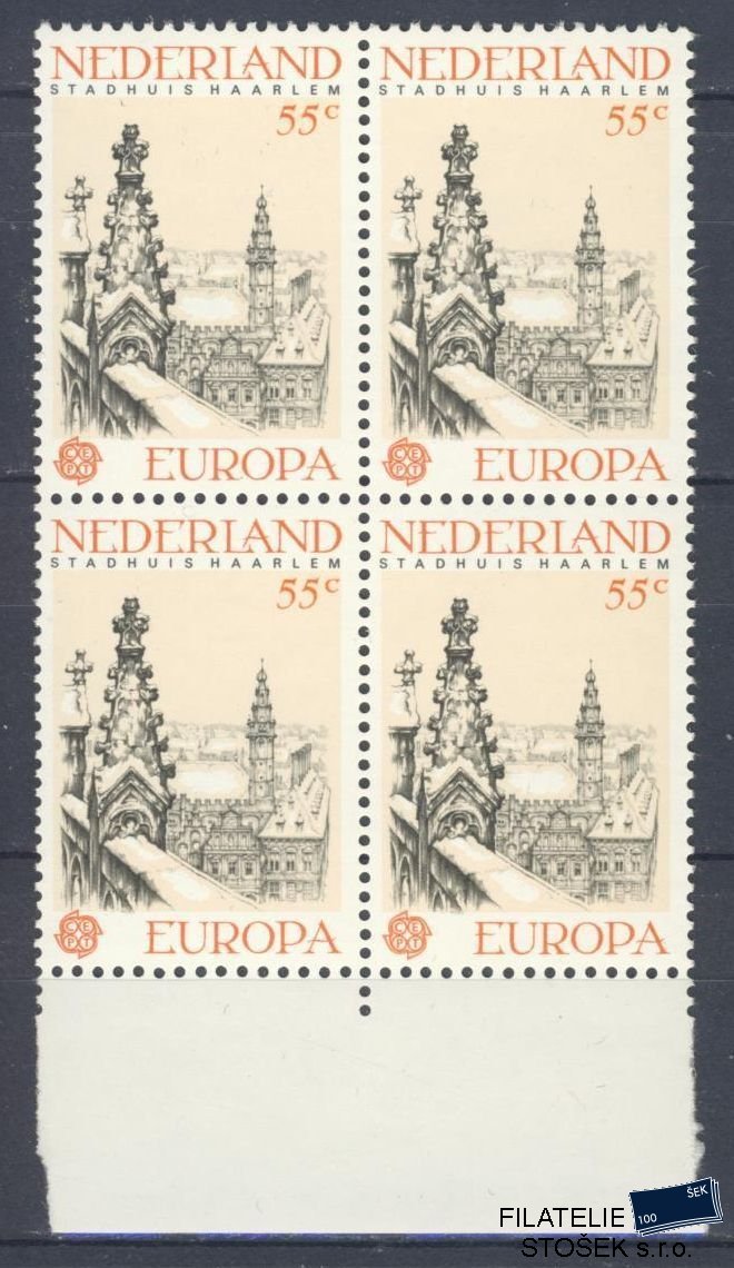 Holandsko známky Mi 1120 4 Blok