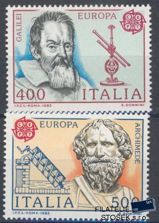 Itálie známky Mi 1842-43