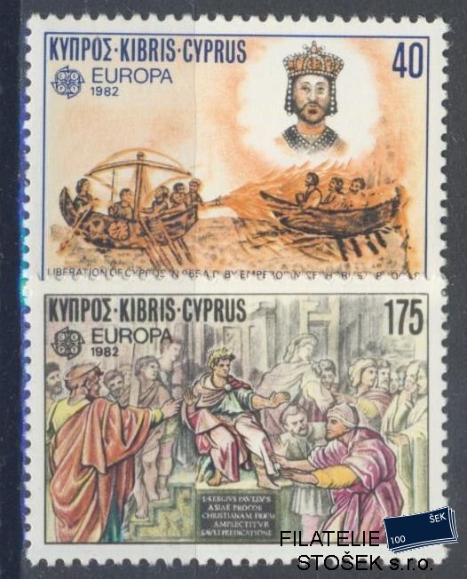 Kypr známky Mi 566-67