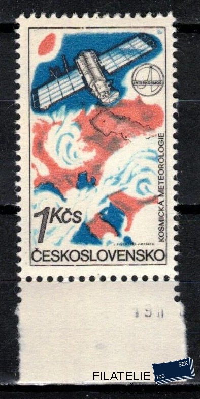 Československo známky 2430 DV ZP 43/2