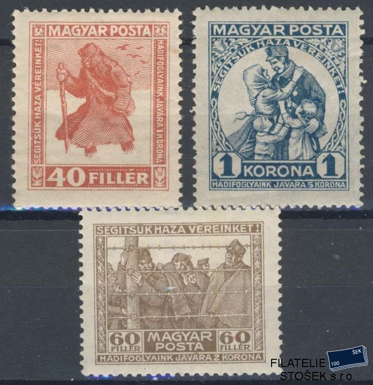 Maďarsko známky Mi 312-14