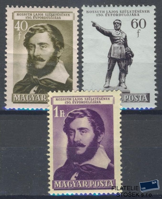 Maďarsko známky Mi 1265-67
