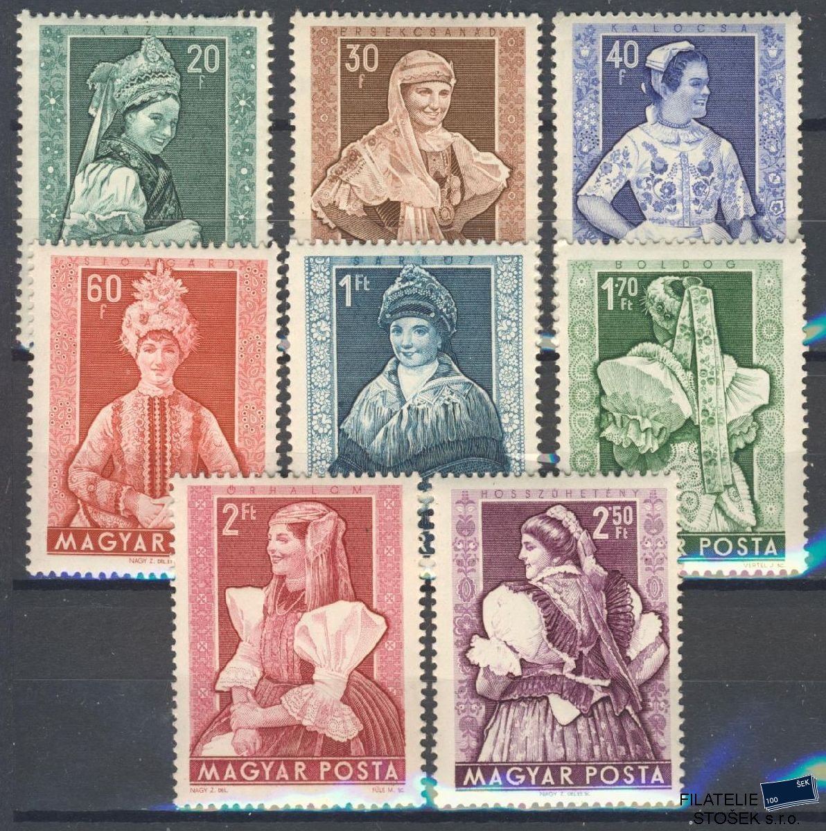 Maďarsko známky Mi 1330-37