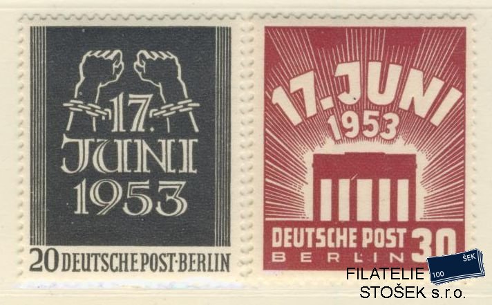 Berlín známky Mi 110-11
