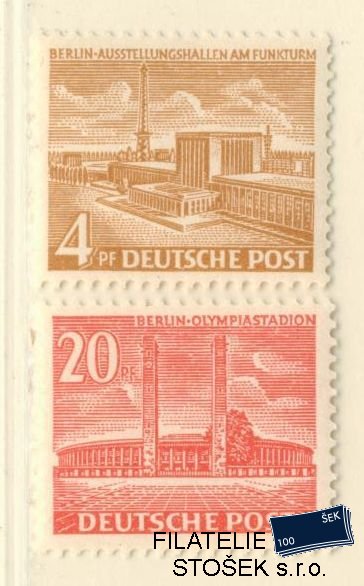 Berlín známky Mi 112-13