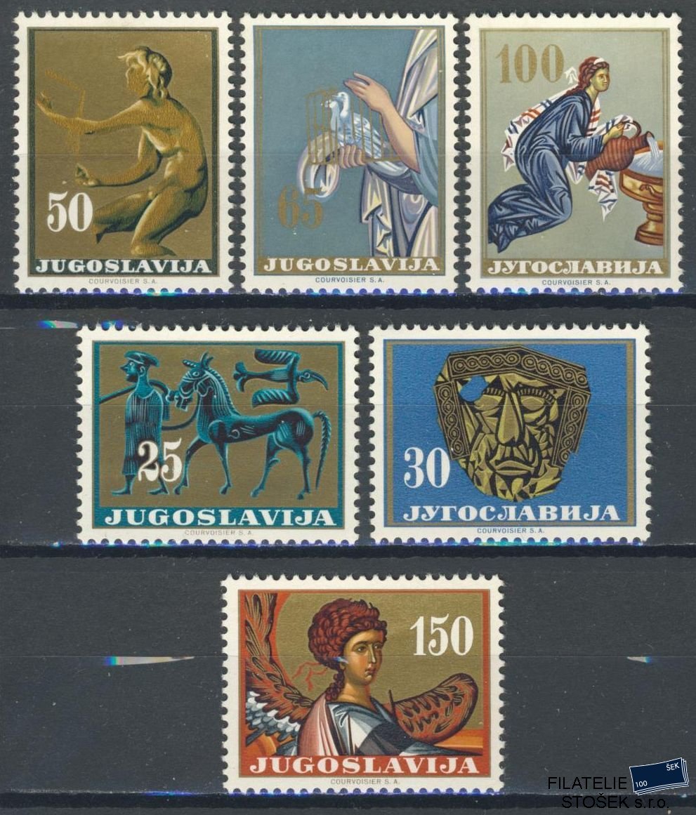 Jugoslávie známky Mi 1026-31