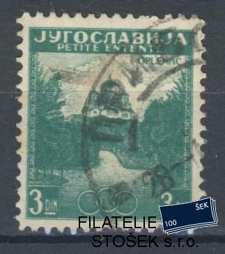 Jugoslávie známky Mi 334B