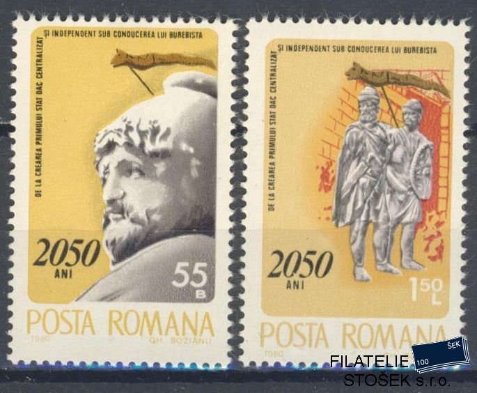 Rumunsko známky Mi 3703-4