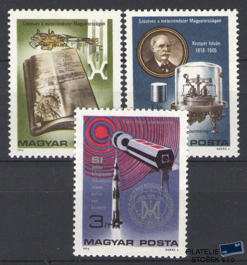 Maďarsko známky Mi 3115-17