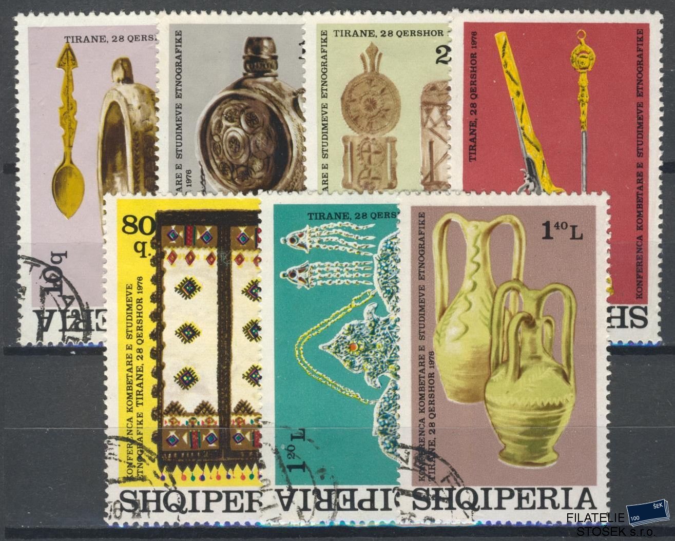 Albánie známky Mi 1849-55