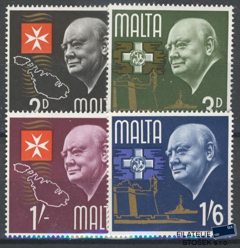 Malta známky Mi 333-36