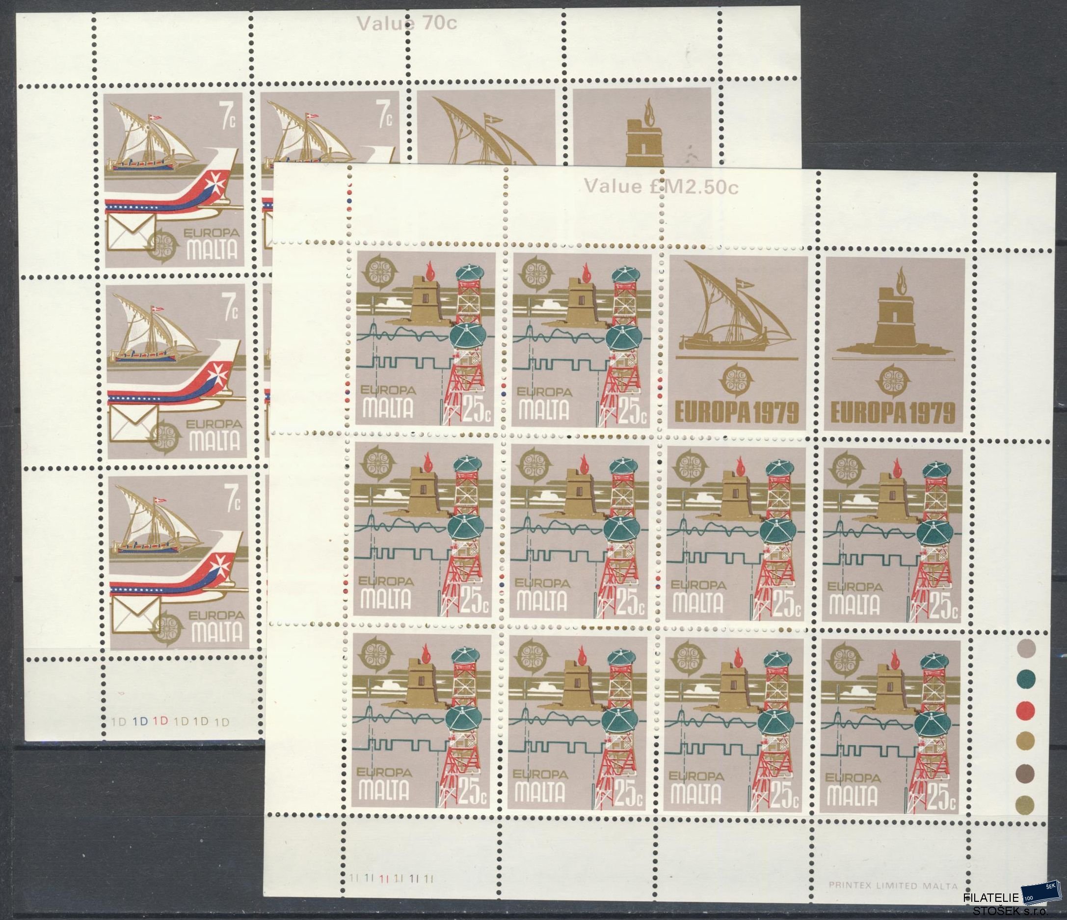 Malta známky Mi 594-95 KL
