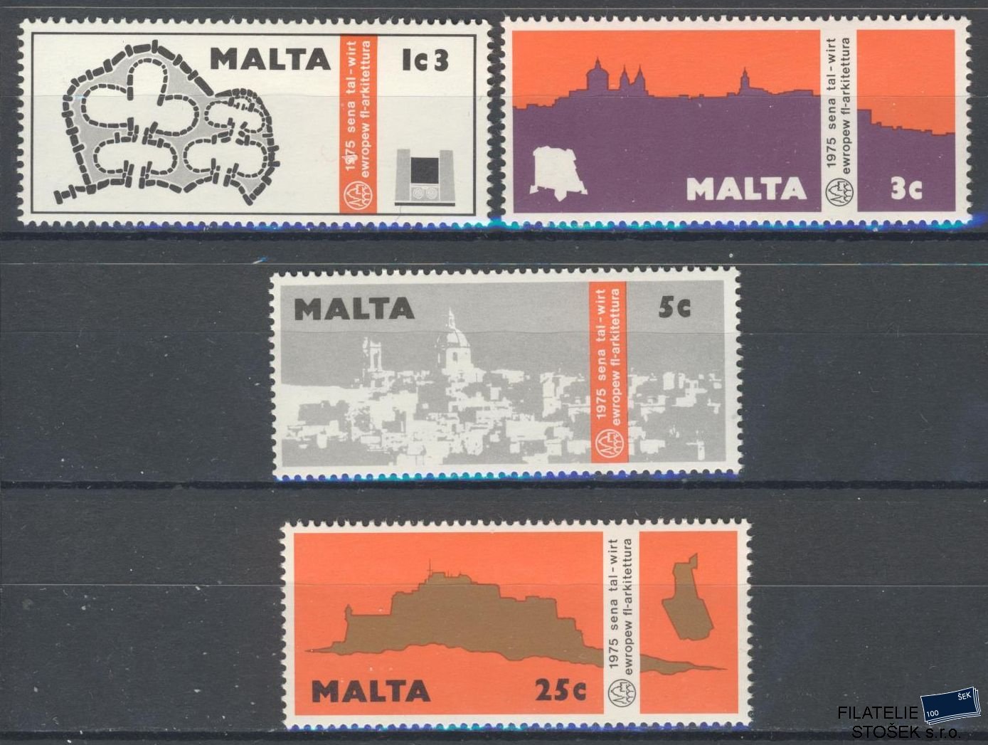 Malta známky Mi 514-17