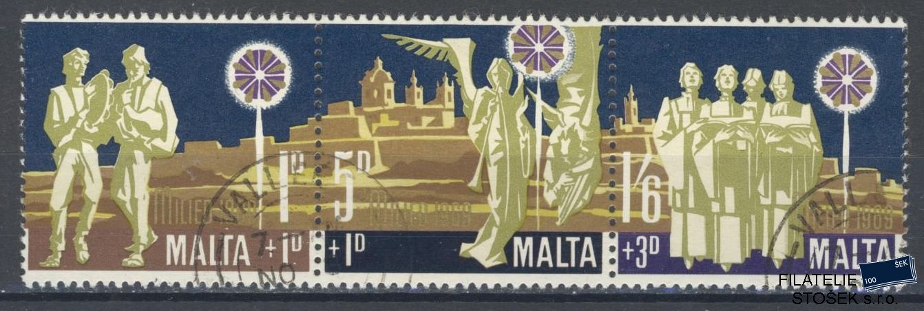 Malta známky Mi 398-400
