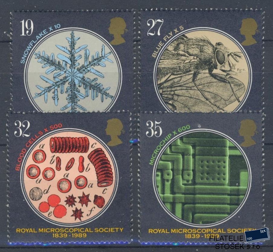 Anglie známky Mi 1218-21
