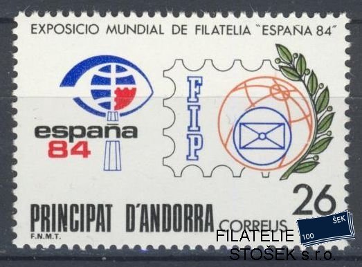 Španělská Andora známky Mi 174