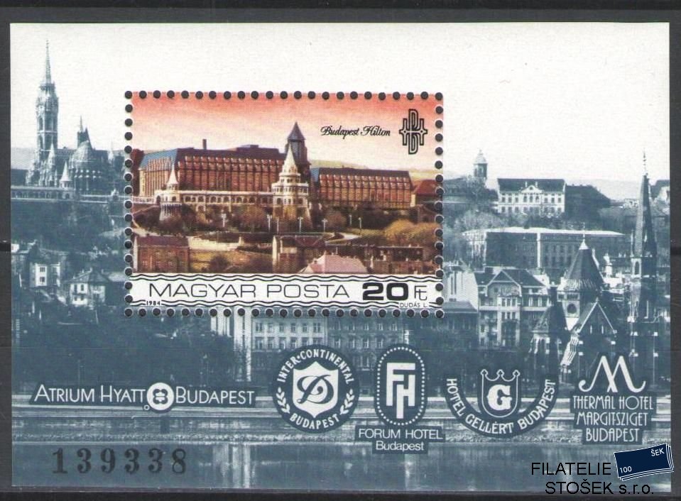 Maďarsko známky Mi Blok 174