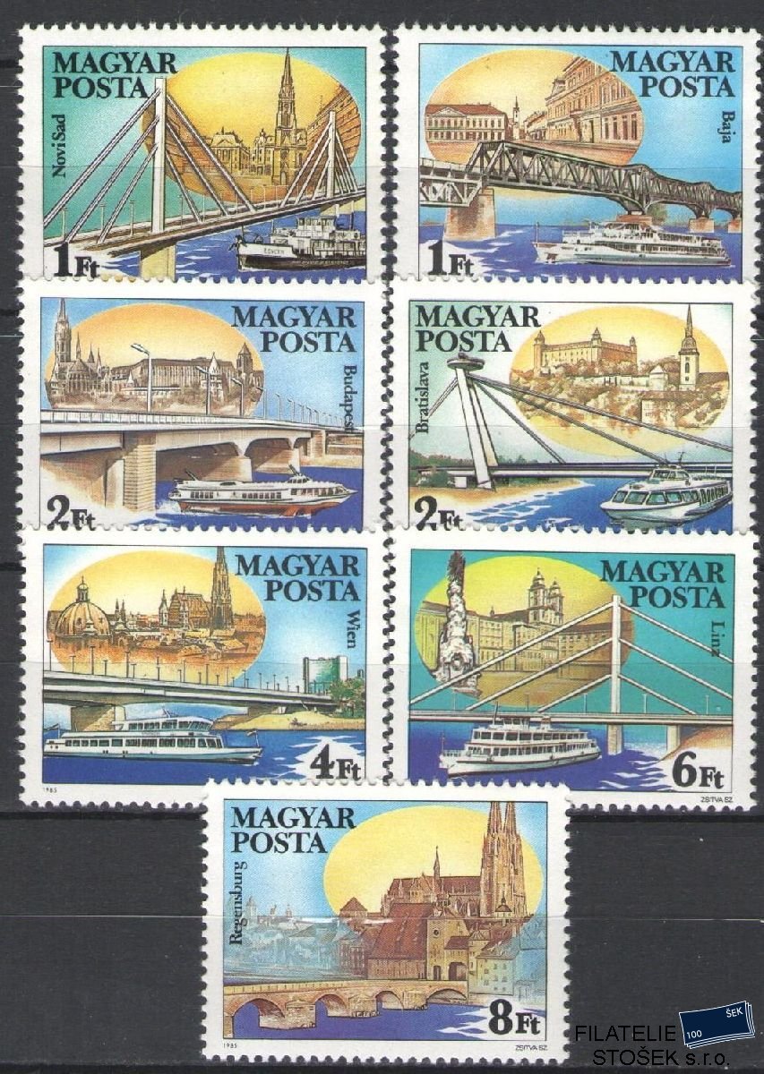 Maďarsko známky Mi 3733-39