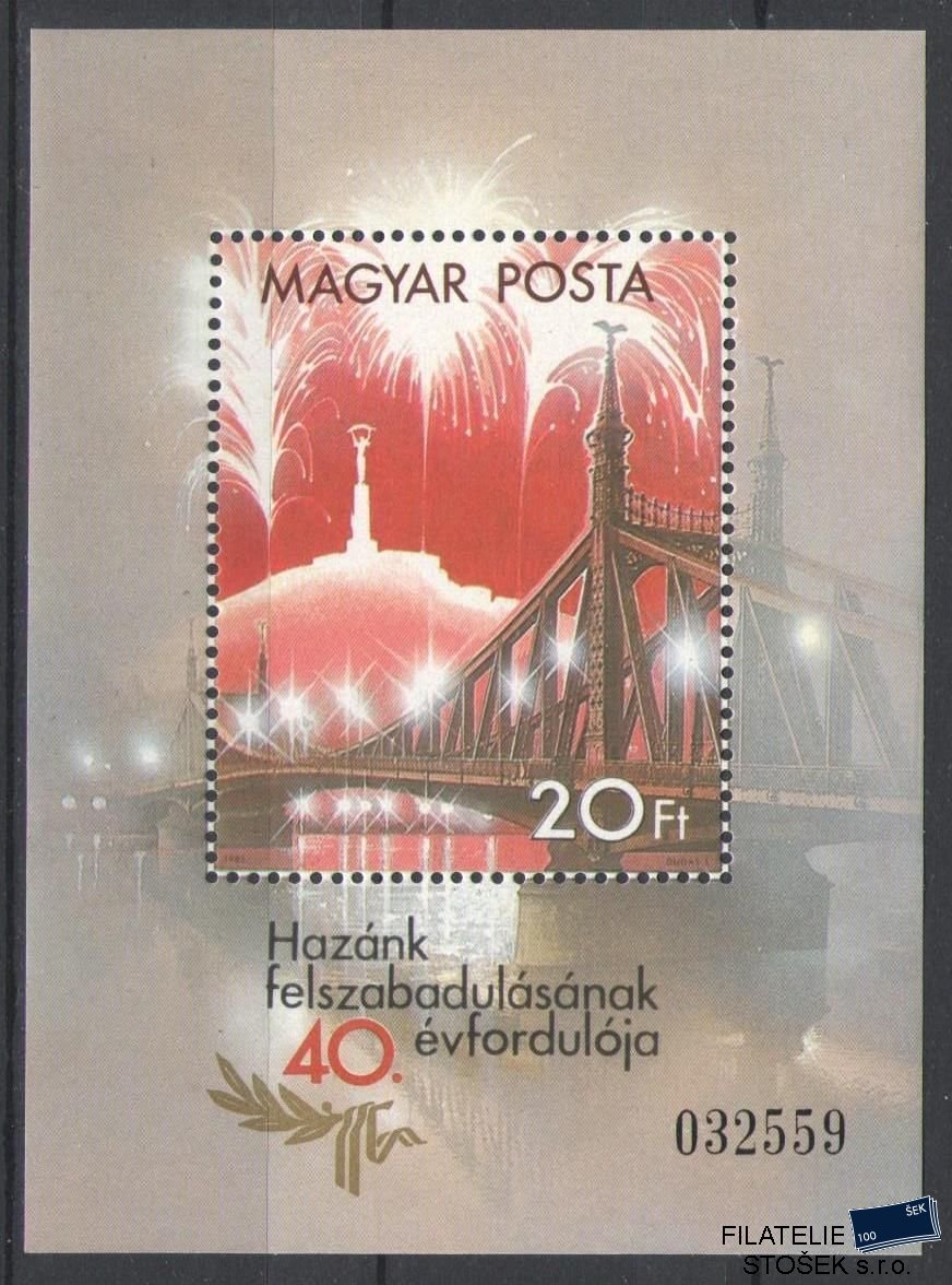 Maďarsko známky Mi Blok 177