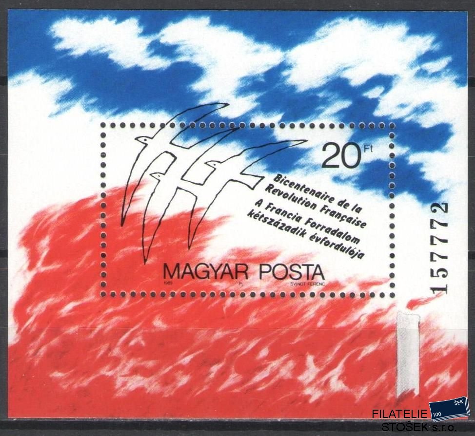 Maďarsko známky Mi Blok 203