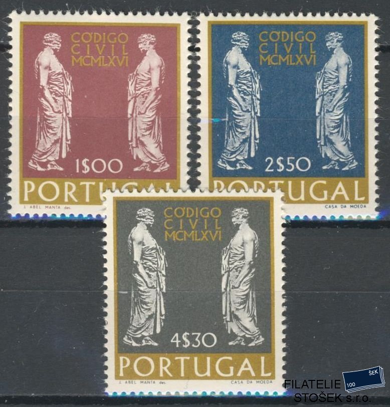 Portugalsko známky Mi 1033-35