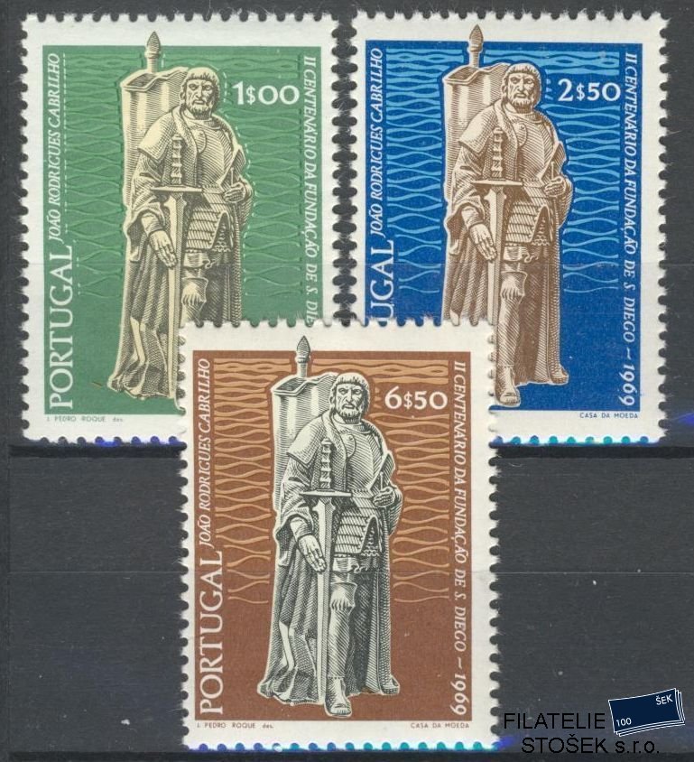Portugalsko známky Mi 1079-81