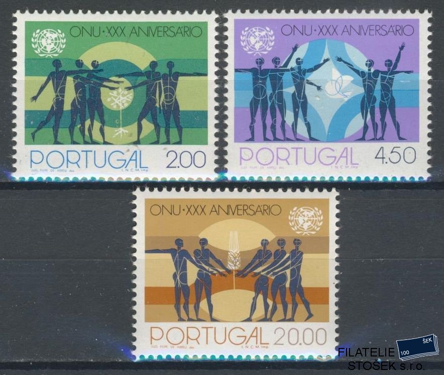 Portugalsko známky Mi 1288-90