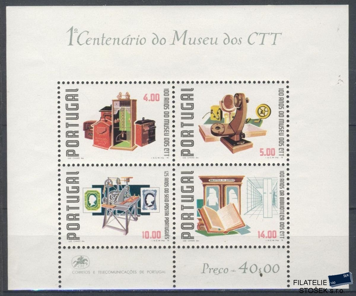 Portugalsko známky Mi Blok 25