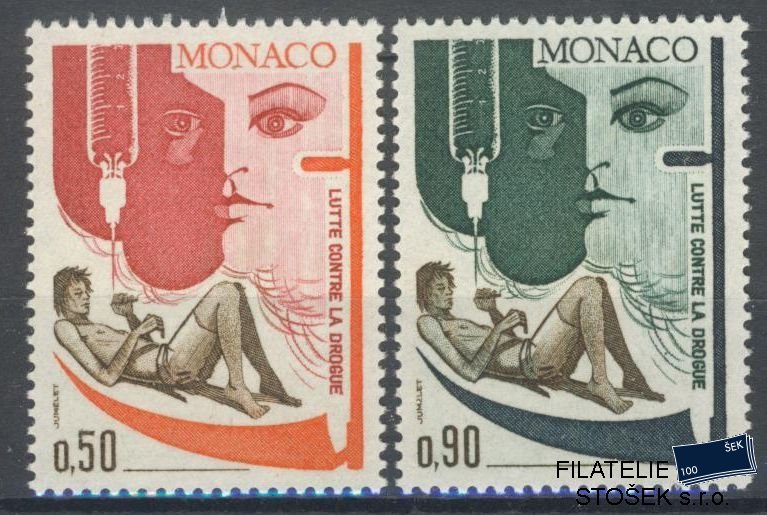 Monako známky Mi 1049-50