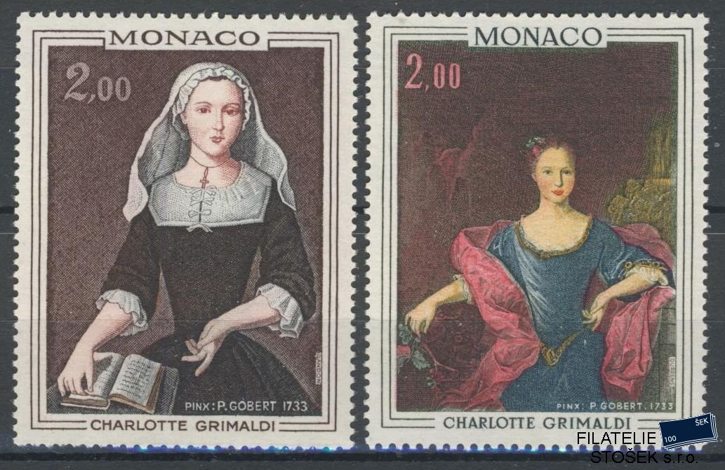 Monako známky Mi 1102-3