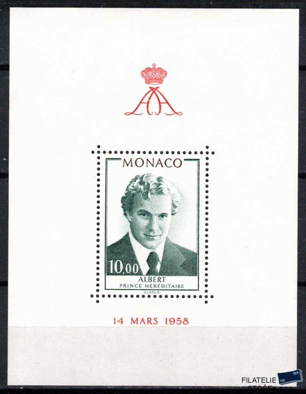 Monako známky Mi 1363 - Bl.14