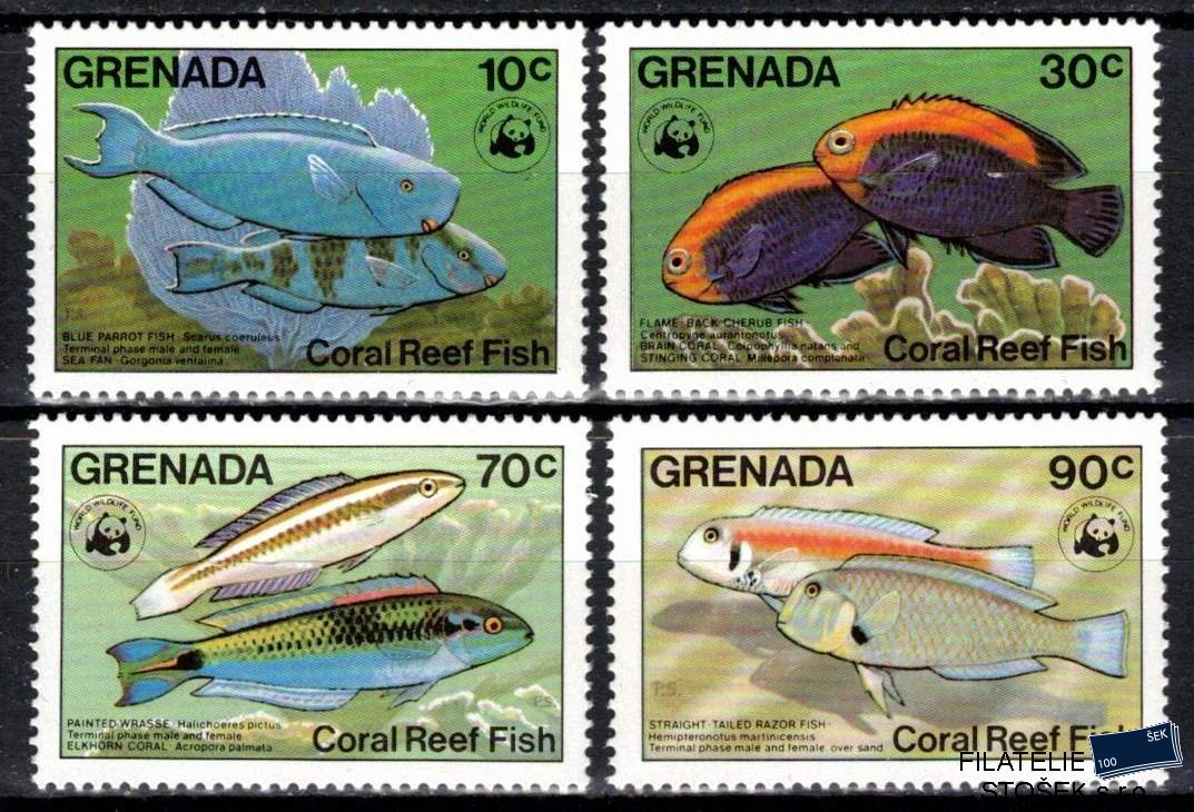 Grenada známky Mi 1299-1302