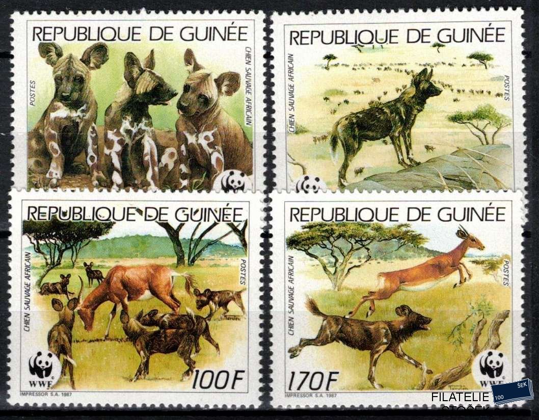 Guinée známky Mi 1194-7