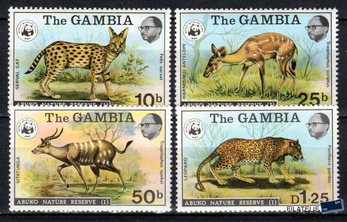 Gambia známky Mi 0332-5
