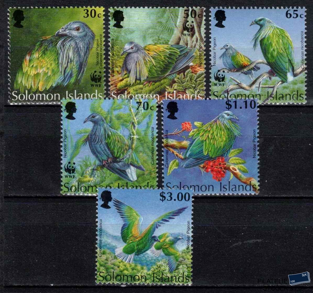 Solomon Islands známky Mi 0835-40