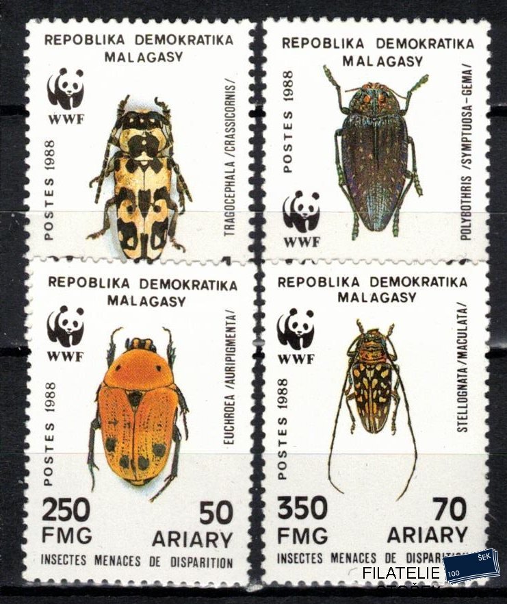 Madagascar známky Mi 1157-60