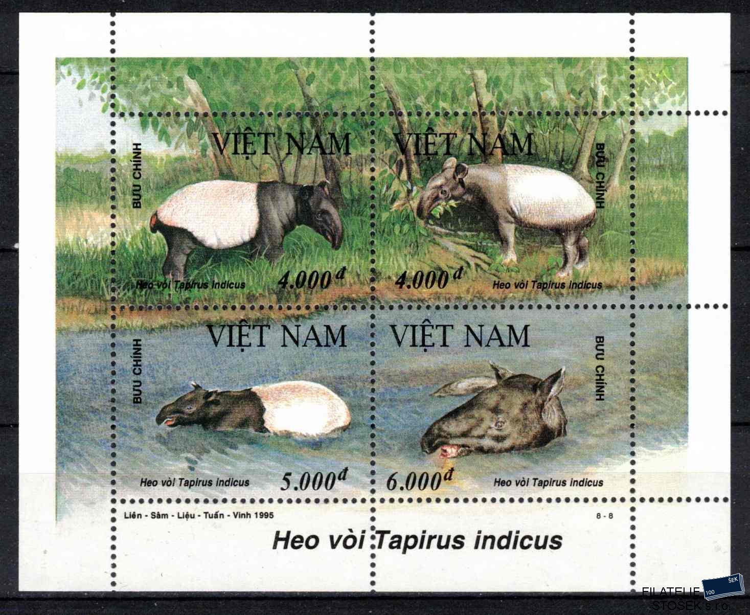 Vietnam známky Mi 2689-92 Klb.