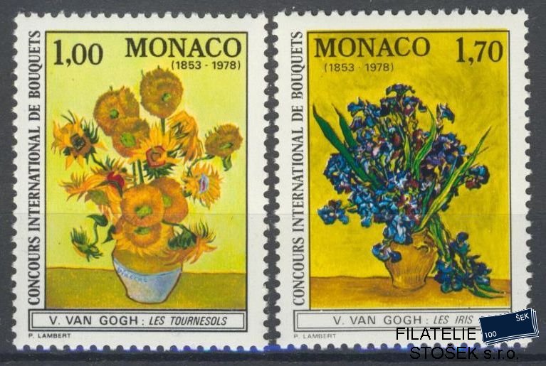 Monako známky Mi 1345-46